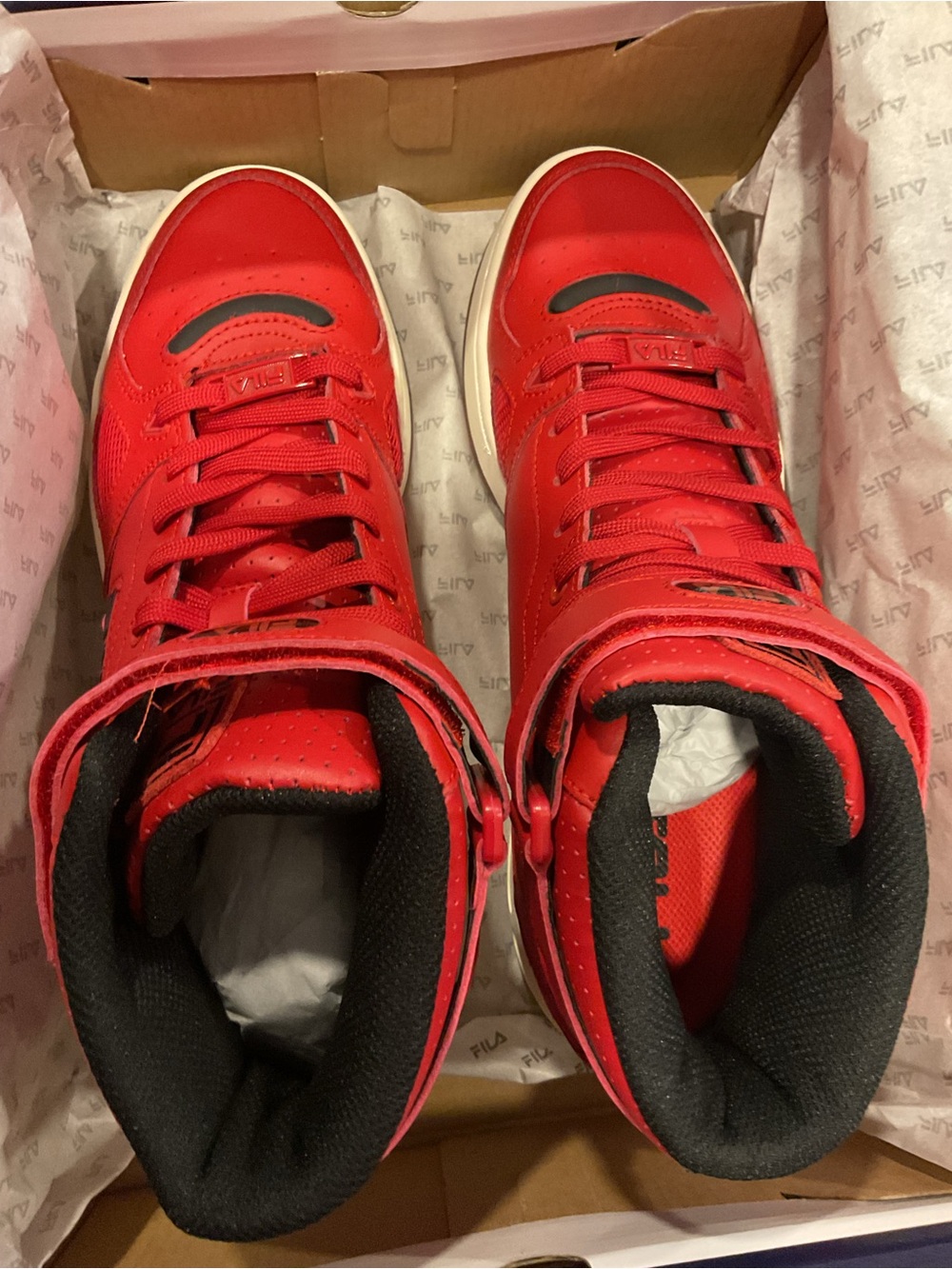 Fila Men’s High Top Sneakers Size 9.5